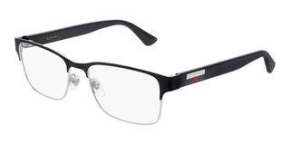 Gucci GG0750O men Black Geometric Eyeglasses