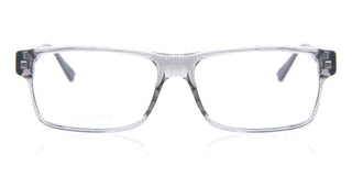 Gucci GG0752O men Grey Geometric Eyeglasses