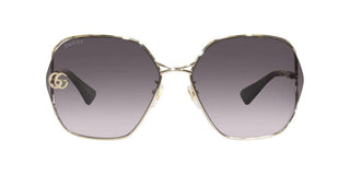 Gucci GG0818SA women Gold Butterfly Sunglasses