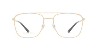 Gucci GG0833O men Gold Pilot Eyeglasses