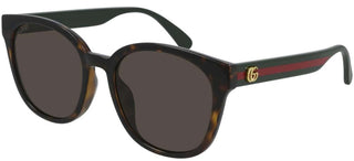 Gucci GG0855SK women Havana Oversize Sunglasses