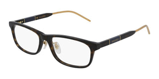 Gucci GG0858O men Black Squared Eyeglasses