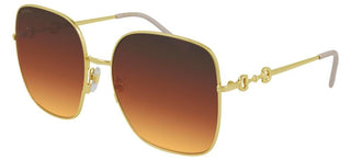 Gucci GG0879S women Gold Geometric Sunglasses