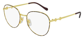 Gucci GG0880O women Havana Round Eyeglasses