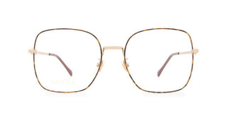 Gucci GG0883OA women Havana Geometric Eyeglasses