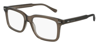 Gucci GG0914O men Brown Geometric Eyeglasses