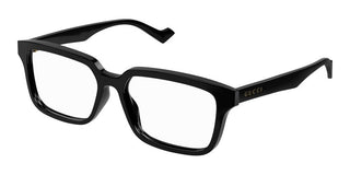 Gucci GG0966OA men Black Squared Eyeglasses