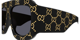 Gucci GG0983S men Black Shield Sunglasses