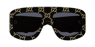 Gucci GG0983S men Black Shield Sunglasses