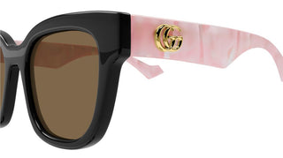 Gucci GG0998S women Black Squared Sunglasses