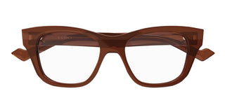 Gucci GG0999O women Brown Geometric Eyeglasses