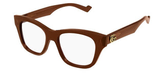 Gucci GG0999O women Brown Geometric Eyeglasses