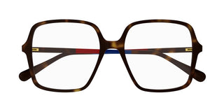 Gucci GG1003O women Havana Oversize Eyeglasses