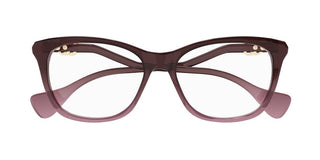 Gucci GG1012O women Red Geometric Eyeglasses