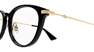 Gucci GG1014OA women Black Round Eyeglasses