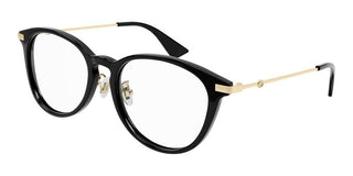 Gucci GG1014OA women Black Round Eyeglasses