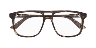 Gucci GG1035O men Havana Geometric Eyeglasses