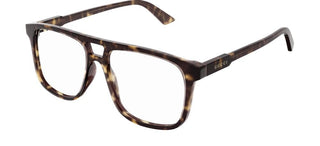 Gucci GG1035O men Havana Geometric Eyeglasses