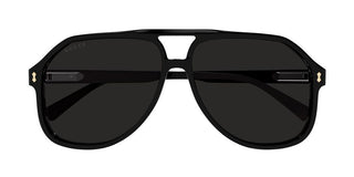 Gucci GG1042S men Black Pilot Sunglasses