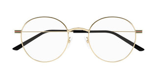 Gucci GG1054OK men Gold Round Eyeglasses