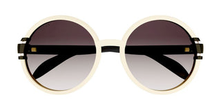 Gucci GG1067S women White Round Sunglasses