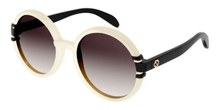 Gucci GG1067S women White Round Sunglasses