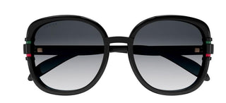 Gucci GG1068SA women Black Oversize Sunglasses