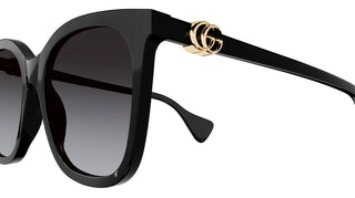 Gucci GG1071S women Black Cat Eye Sunglasses