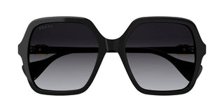 Gucci GG1072SA women Black Oversize Sunglasses