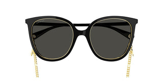 Gucci GG1076S women Black Cat Eye Sunglasses