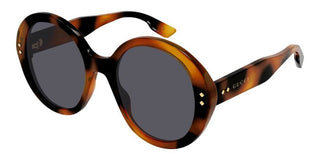 Gucci GG1081S women Havana Round Sunglasses