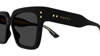 Gucci GG1084S men Black Squared Sunglasses