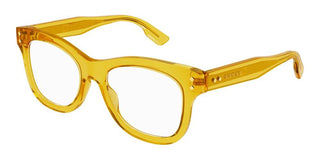 Gucci GG1086O women Yellow Geometric Eyeglasses