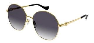 Gucci GG1090SA women Gold Round Sunglasses