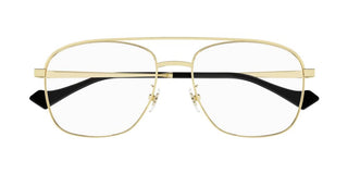 Gucci GG1103O men Gold Visor Eyeglasses