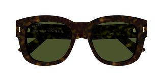 Gucci GG1110S men Havana Visor Sunglasses