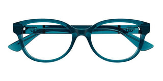 Gucci GG1115O women Blue Geometric Eyeglasses