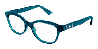 Gucci GG1115O women Blue Geometric Eyeglasses