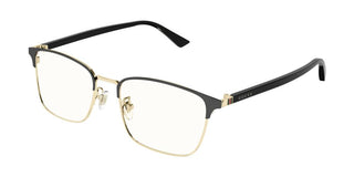 Gucci GG1124O men Black Squared Eyeglasses