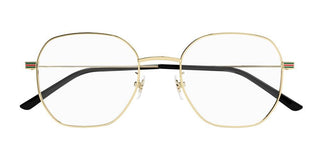 Gucci GG1125OA men Gold Visor Eyeglasses