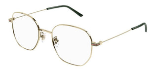 Gucci GG1125OA men Gold Visor Eyeglasses