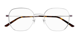 Gucci GG1125OA men Silver Visor Eyeglasses