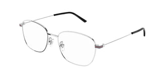 Gucci GG1126O men Silver Squared Eyeglasses