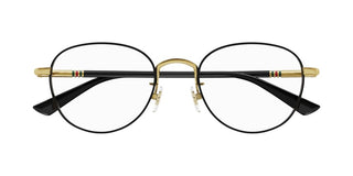 Gucci GG1128O women Black Squared Eyeglasses