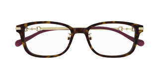 Gucci GG1129OJ women Havana Geometric Eyeglasses