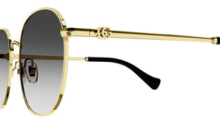 Gucci GG1142S women Gold Cat Eye Sunglasses