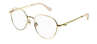 Gucci GG1145O women Gold Round Eyeglasses