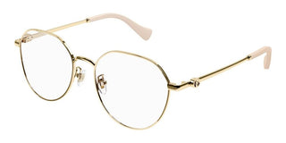 Gucci GG1145O women Gold Round Eyeglasses