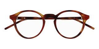 Gucci GG1160O men Havana Round Eyeglasses