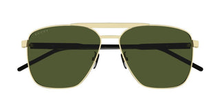 Gucci GG1164S men Gold Geometric Sunglasses